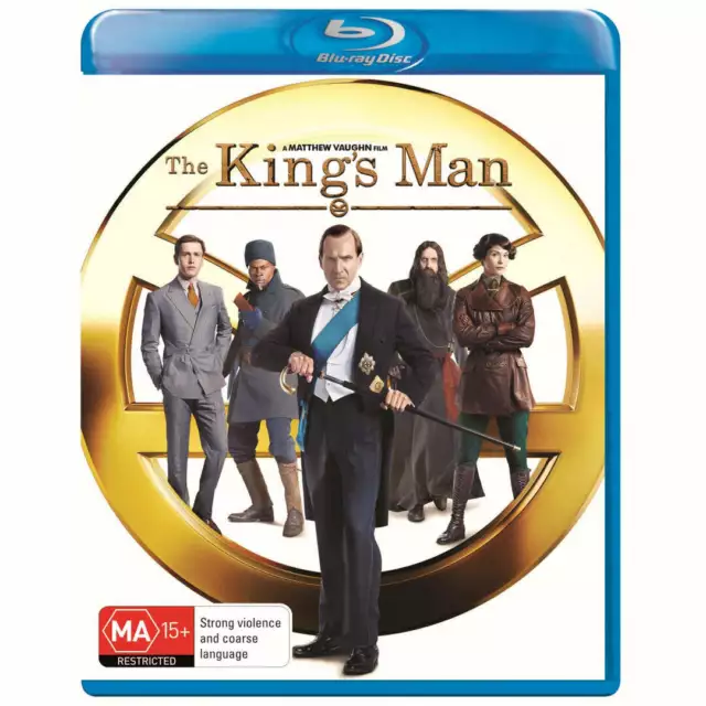 The Kings Man Blu-Ray, New & Sealed, 230222, Free Post