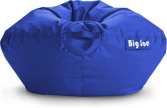 98" Big Joe Round Bean Bag Chair Multiple Colors Giant Bean Bag Seat Soft Living