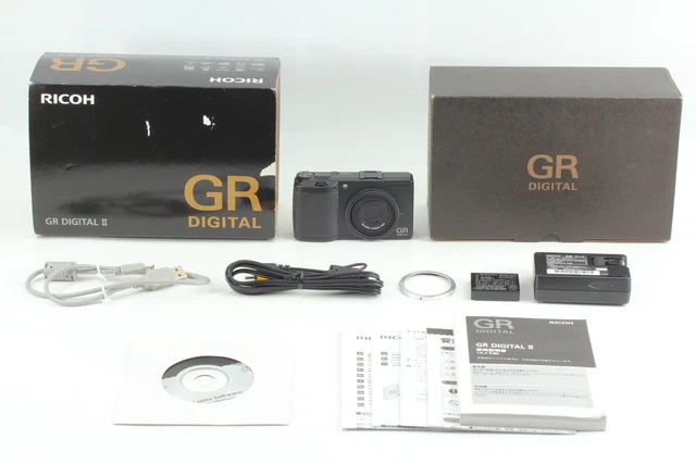 [Near MINT in Box] RICOH GR DIGITAL II 10.1MP Digital Camera From JAPAN 2