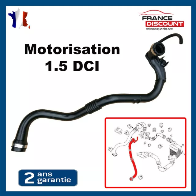 Durite de Turbo Gaine Suralimentation Prévu Pour CLIO MEGANE 1.5 DCI 8200166828