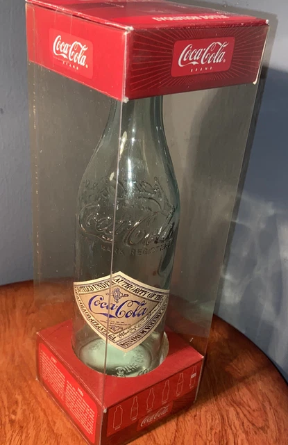 Vintage Coca-Cola Straight Sided Commemorative 1907 Bottle Coke Soft Drink