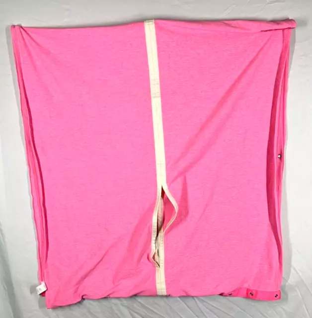 Lululemon Vinyasa Wrap Heathered Hot Pink One Size Infinity Scarf