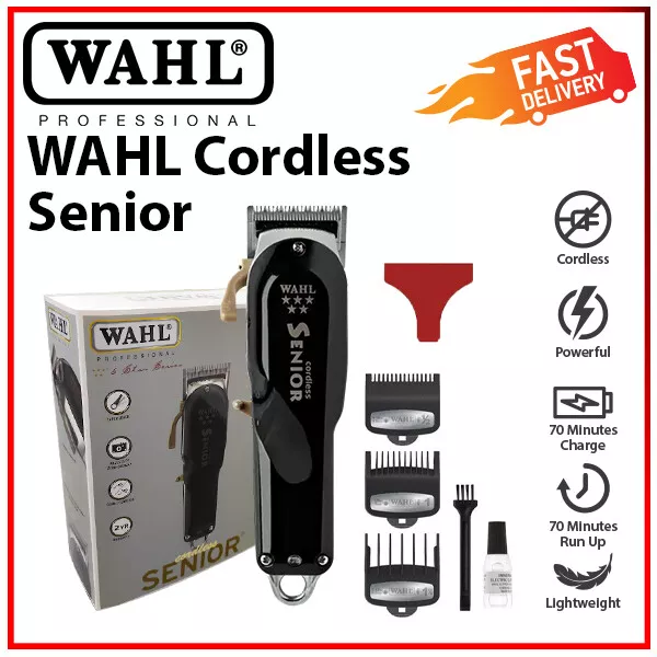 WAHL Professional 5 Star Senior Corded/Cordless Hair Clipper Trimmer (08504-400)