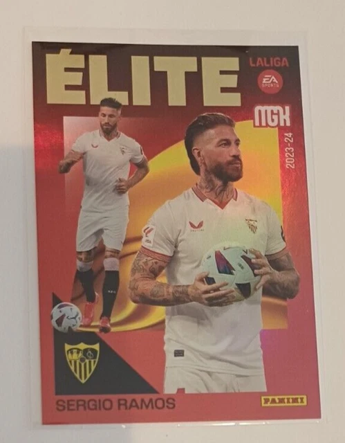 Carte Rookie Sergio Ramos 2004 Panini Mundicromo La Liga #144 - Notée PSA 6 - Séville