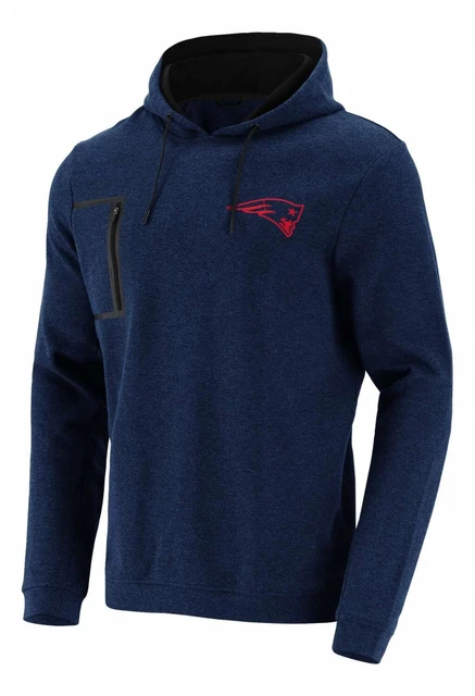 Fanatics - NFL New England Patriots Mono Premium Felpa con Cappuccio Graphic -