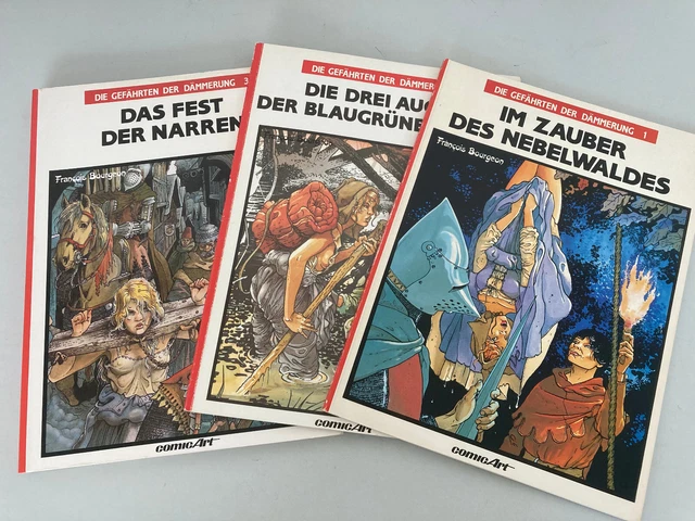 CARLSEN: GEFÄHRTEN DER DÄMMERUNG Comic Alben 1-3 Bourgeon [4811] EUR 6 ...