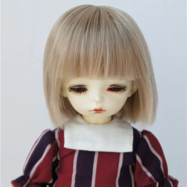 BJD High Temperature Synthetic Wig for 1/3 1/4 1/6 1/8 BJD SD Blythe Ob11 Doll