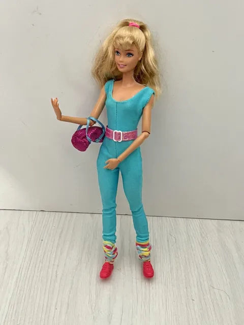 Disney Pixar Toy Story 4 Barbie  11" Doll Toy Figure In Workout Gear Outfit Rare