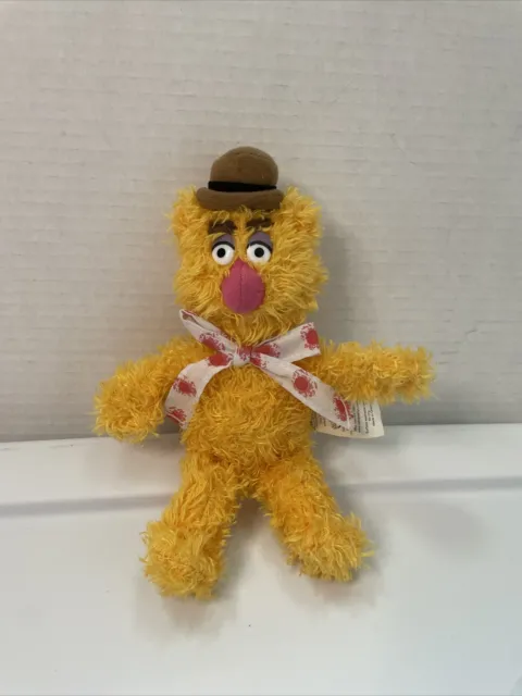 Muppets Show Fozzie Bear Plush Doll Sababa Toys 9” 2004 Jim Henson, Waka Waka!