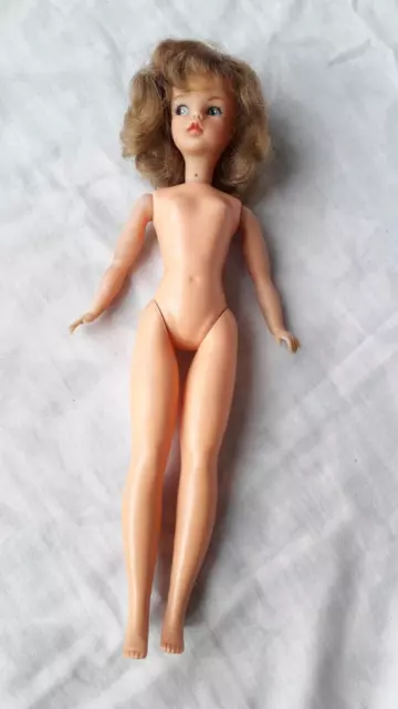 Vintage 12" Ideal Toy Corp Doll-No BS12-Made In Hong Kong