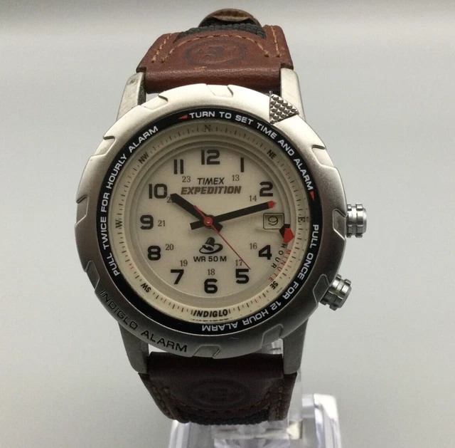 TIMEX EXPEDITION SHENMUE Watch Men 39mm Date Indiglo 1998 Alarm 50M New