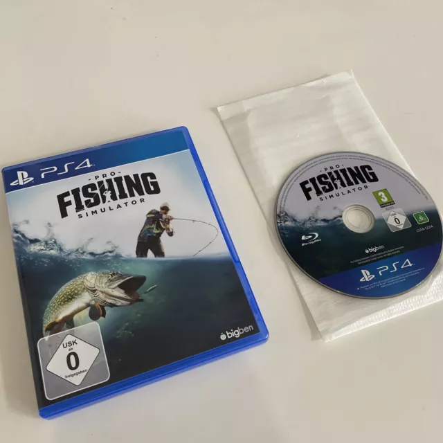 PRO FISHING SIMULATOR peche playstation 4 PS4 PS5 boîte GER NOE