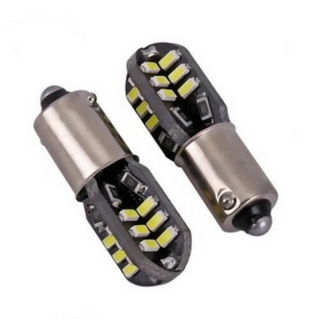 Veilleuse Avant LED Blanche Froide Ampoule LED BAX9S H6W 6000K Blanc - Pour Feux De Position Jour - Fabriqu&eacute; En Allemagne Ampoule H7 55 W