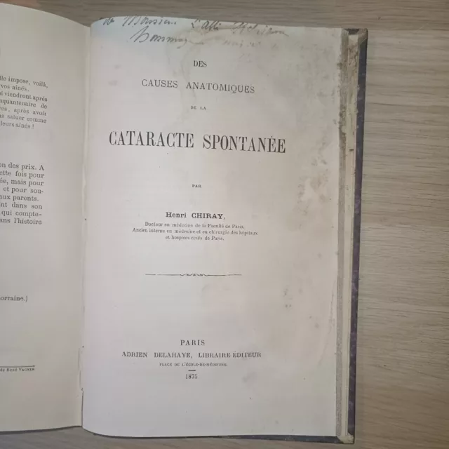 Recueil divers d'ouvrages religieux, médicaux, rapports et discours, 1870 / 80