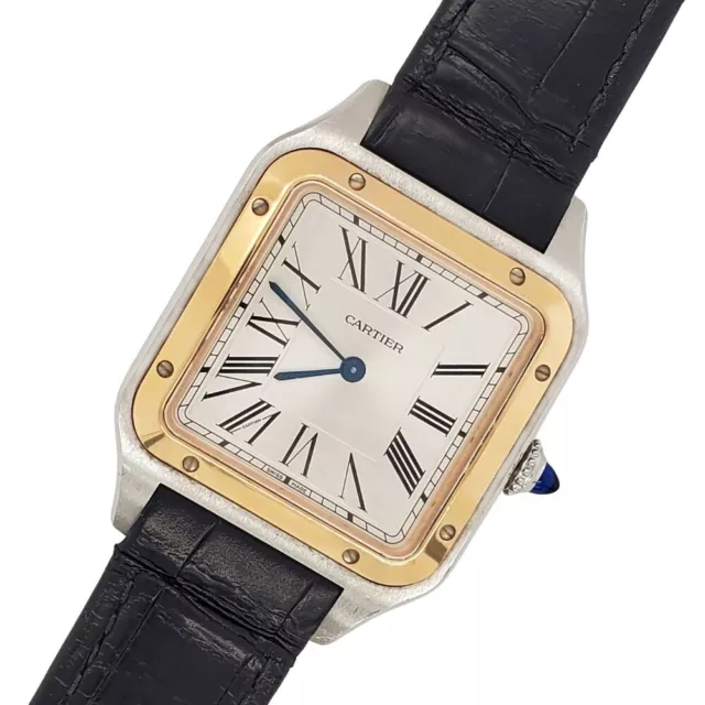 OROLOGIO 2021 CARTIER Santos Dumont Grande Acciaio Oro Rosa