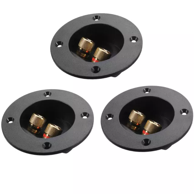 3 piezas subwoofers de audio para automóvil conectores de cable barra de sonido altavoces