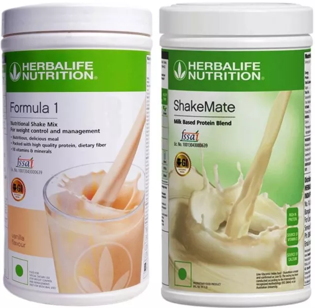 100% Pure Nutritional ShakeMate with Formula 1 Vanilla flavor (1000 gm)