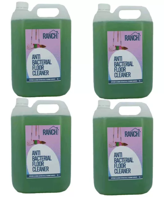 Floor Cleaner Kills 99% Germs Floral Scent 5L (x2, x3 & x4 Choices) Ranch