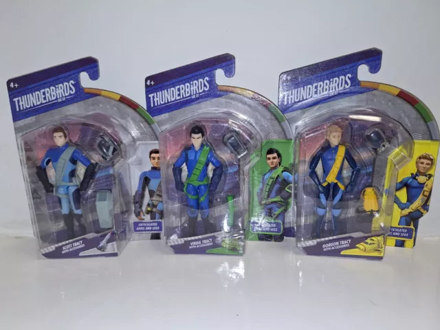 Bandai Thunderbirds Are Go 9.5Cm Action Figures Choose Your Character