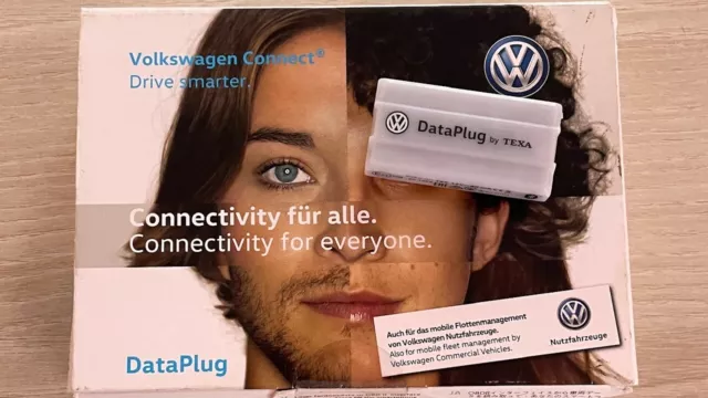 NEU Volkswagen DataPlug App-Nutzung Smartphone WeConnect OBD2 Fahrtenbuch GPS