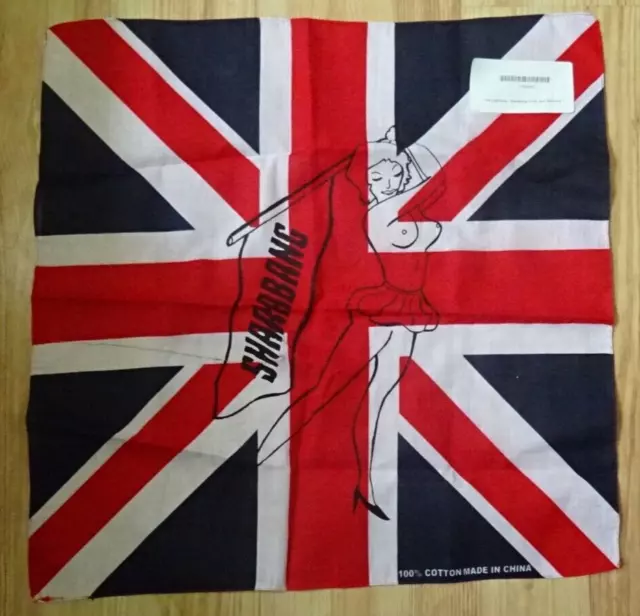 The Libertines Sharabang Bandana Scarf limited Union Jack flag Pete Doherty