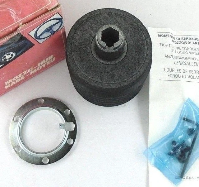 GENUINE MOMO STEERING wheel hub boss kit MC4522. Ford Fiesta MK2 inc
