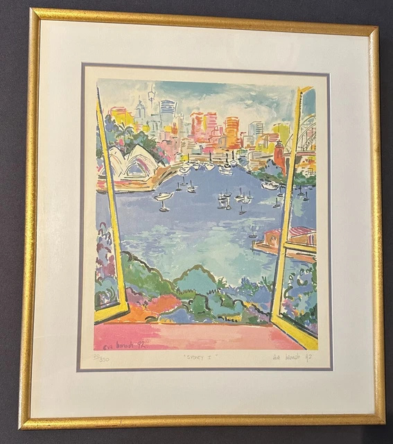 EVA HANNAH 'SYDNEY I' 1992 Signed & Numbered Colour