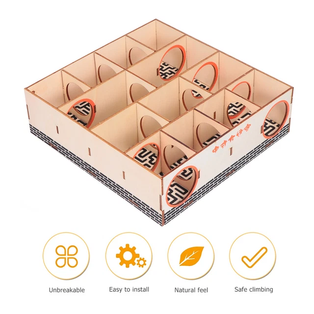 Litière Pour Cochons D'inde Puzzle Cage Fournitures Hamsters