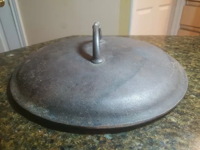 GRISWOLD Erie Cast Iron No. 9 Dutch oven Lid 2552 10-3/4" GUC