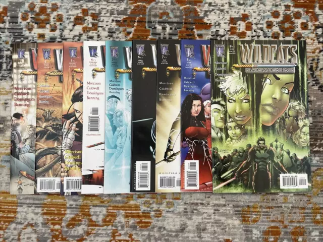 Wildcats Nemesis #1-#9. Complete Set. Wildstorm/DC Comics 2005. NM Comic Lot