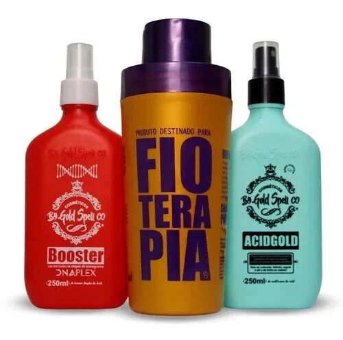 Gold Spell fioterapia 500ml + dnaplex Booster + acidgold-Original.