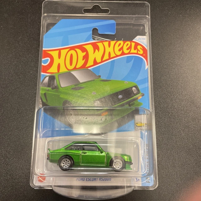 HOT WHEELS 2025 Super Treasure Hunt STH Ford Escort RS2000, Int Card