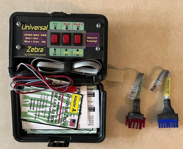 UNIVERSAL ZEBRA ECM Motor Troubleshooter Model UZ1 with 2 lead