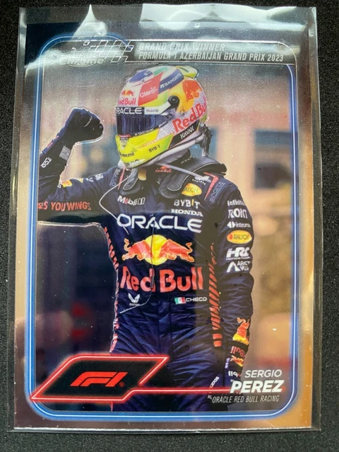 2024 TOPPS CHROME Formula 1 Grand Prix Winners 146 Sergio