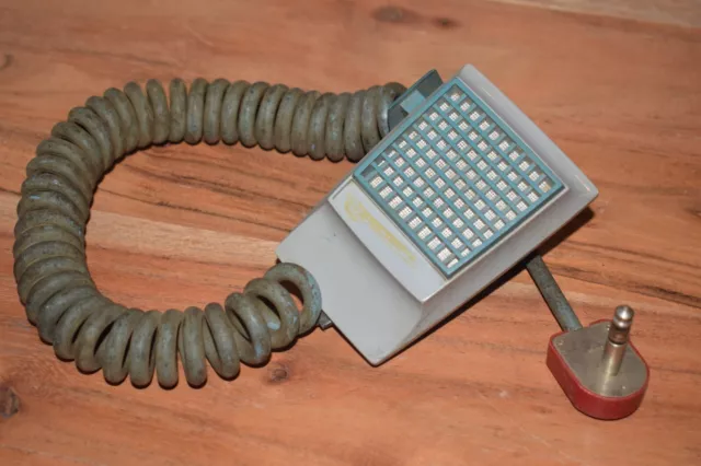 Retro Volume Control Palm Microphone Mic - 1/4 Plug - Cb Ham Two Way Radio