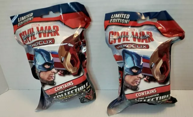 Heroclix Captain America: Civil War Gravity Feed Booster 2 Packs