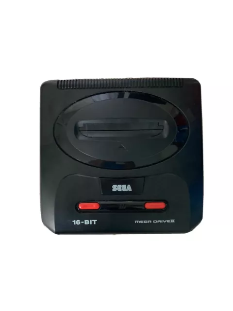 Sega Mega Drive II Console - Black (FAULTY RESET BUTTON)