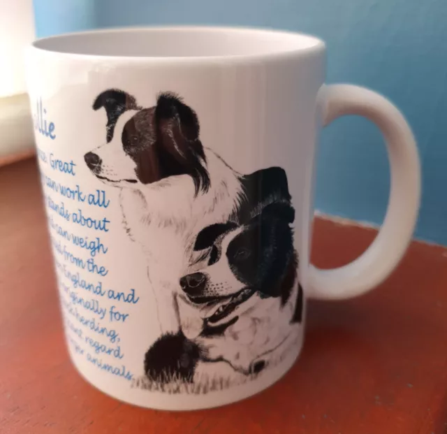 Border Collie mug Border Collies mugs dog mug sheep dogs coffee cup sheepdog NEW