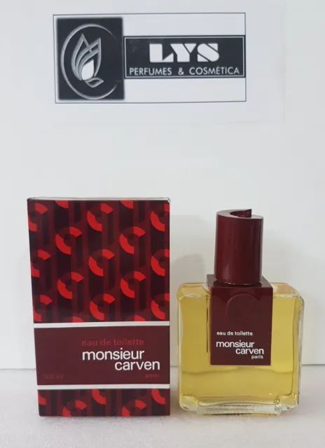 Monsieur Carven Eau de Toilette 120 ml Splash (NO SPRAY) Vintage