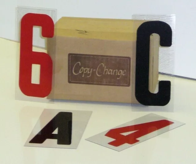 NEW 6 Inch Plastic Changeable LETTER Set for Outdoor SIGN