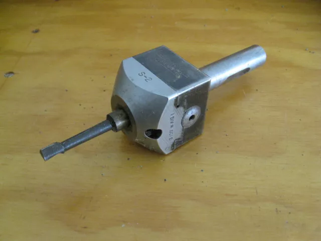 CRITERION S-2 BORING HEAD 1/2 " CAP X .001 " DIV w/ 3/4" Straight Shank Adapter