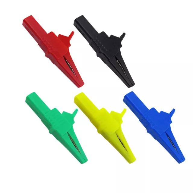 Clips crocodile en cuivre haute performance avec prise banane 4 mm clips de test