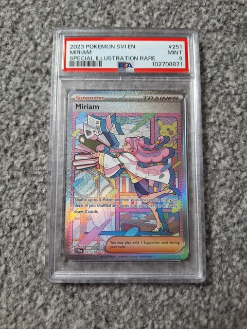 ACE 10 MIRIAM SIR 251/198 Scarlet & Violet Gem Mint Pokemon 89.99 -  PicClick UK