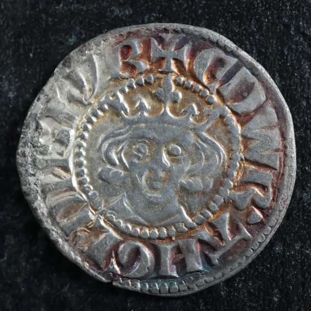 One penny 1272-1327 England AR silver Edward I Plantagenêt House long cross