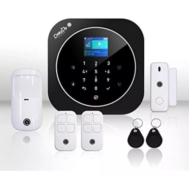 Dadvu DV-2AT – Système d'alarme maison, kit sans fil, wifi, transmetteur...