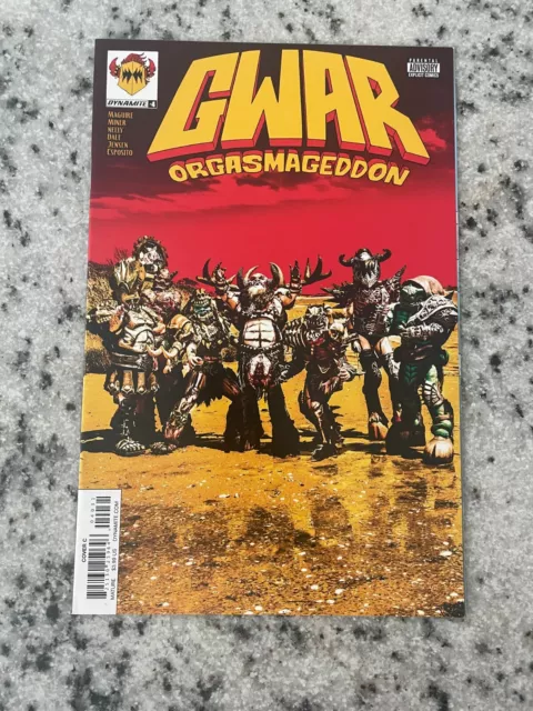 GWAR Orgasmageddon # 4 NM Cover C Variant Dynamite Comic Book Group Photo 3 J836