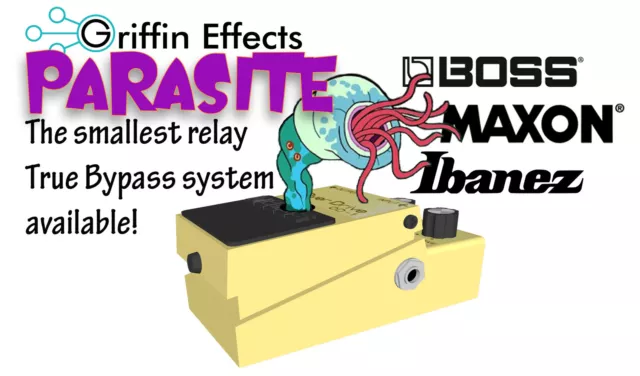 Griffin Effects Parasite True Bypass Module for Boss Maxon Ibanez and more