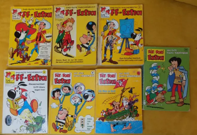 7 Bände Fix und Foxi Extra Bd. 1, 2, 3, 4, 6, 11, 20,- Rolf Kauka