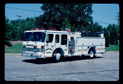 Magnolia Heights NJ Somerdale FD 1988 Emergency One pumper Fire Apparatus Slide
