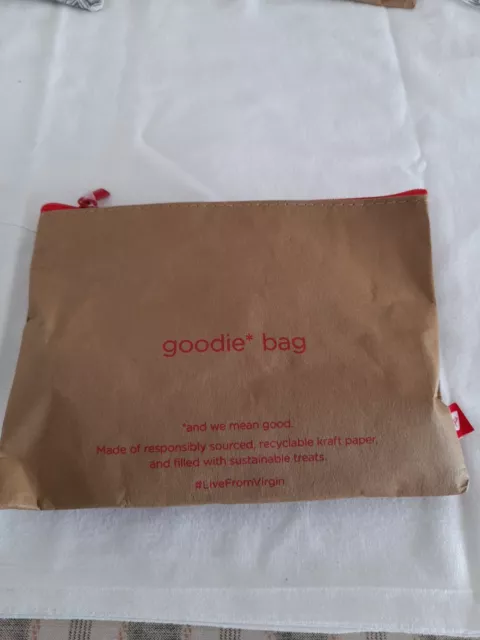 Goodie bag for virgin atlantic premium economy